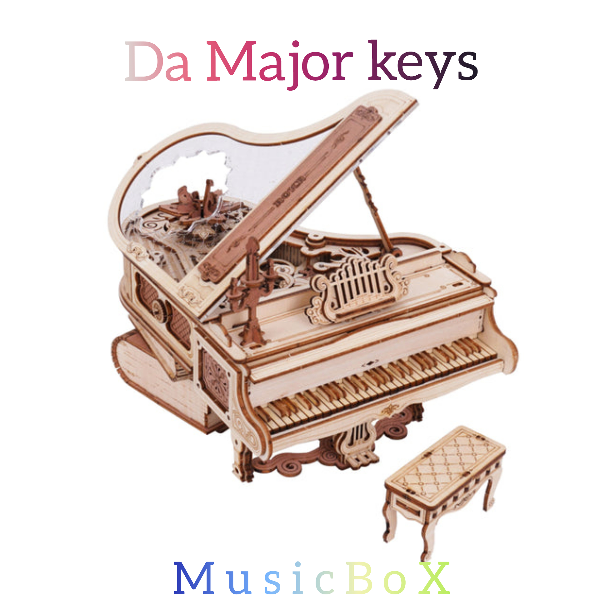 Da_Major_keys_Music_Box - Da Major keys